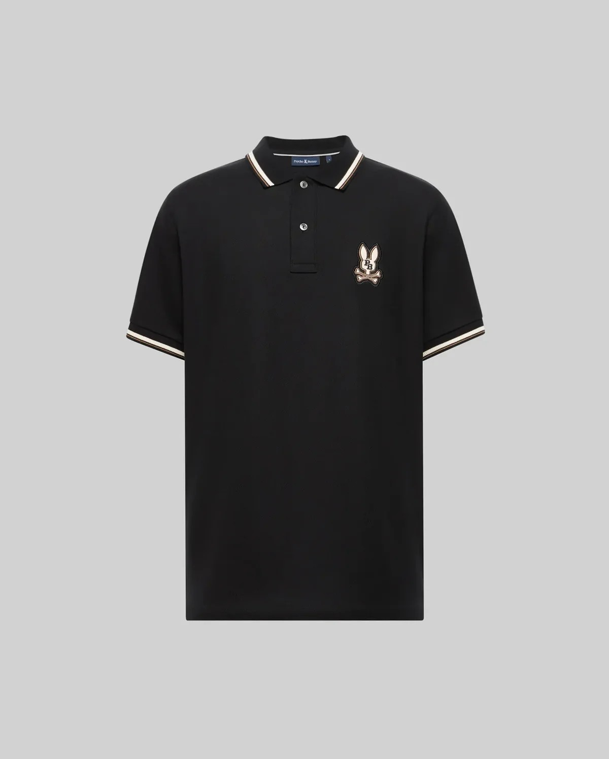 Psycho Bunny Mens wade pique polo