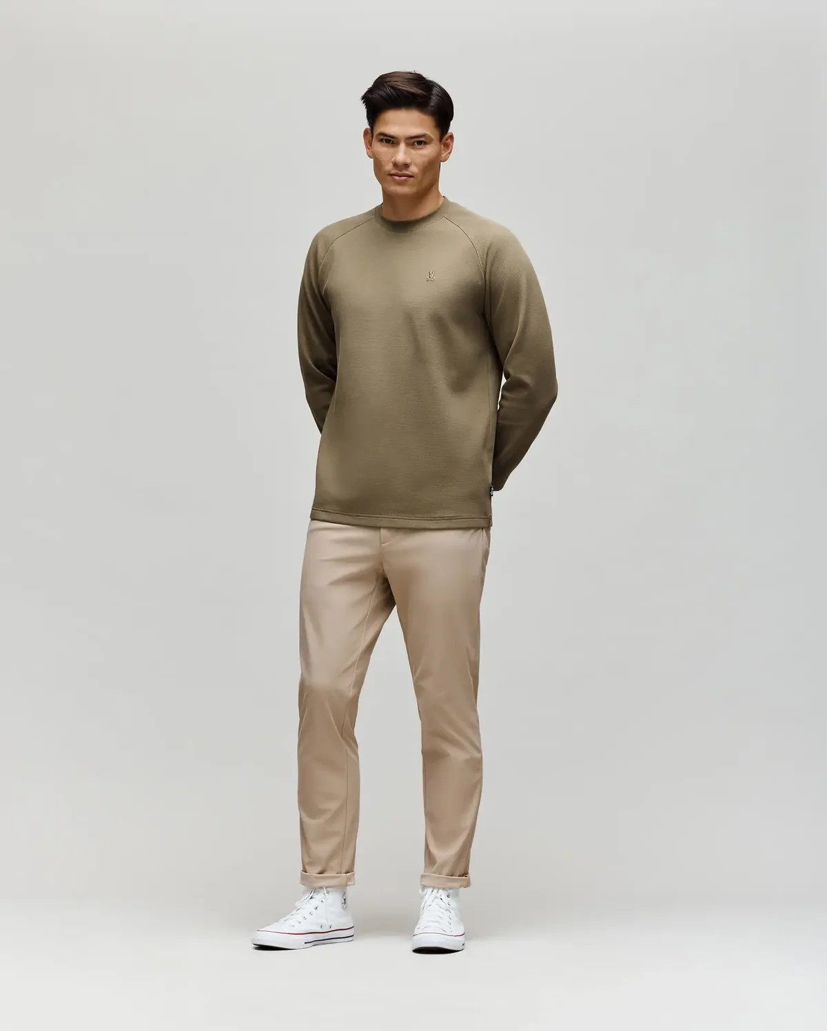 Psycho Bunny Mens Evans Waffle
