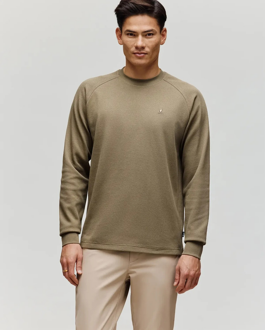 Psycho Bunny Mens Evans Waffle