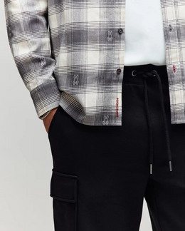 Psycho Bunny Mens Kurt Plaid Flannel Shirt