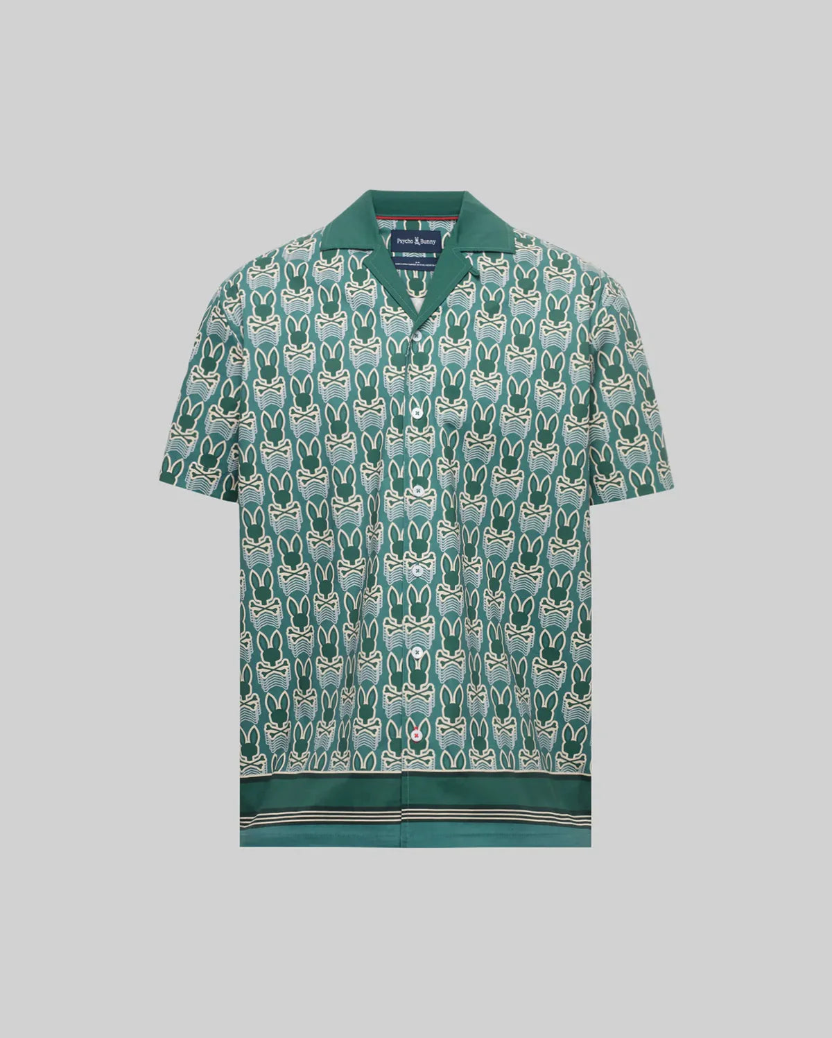 Psycho Bunny Mens Jake Poplin Shirt