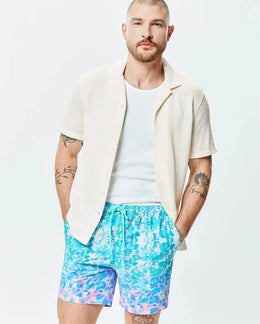 Mens achille crochet shirt