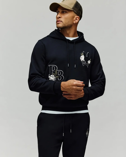 Psycho Bunny Mens Auguste Hoodie