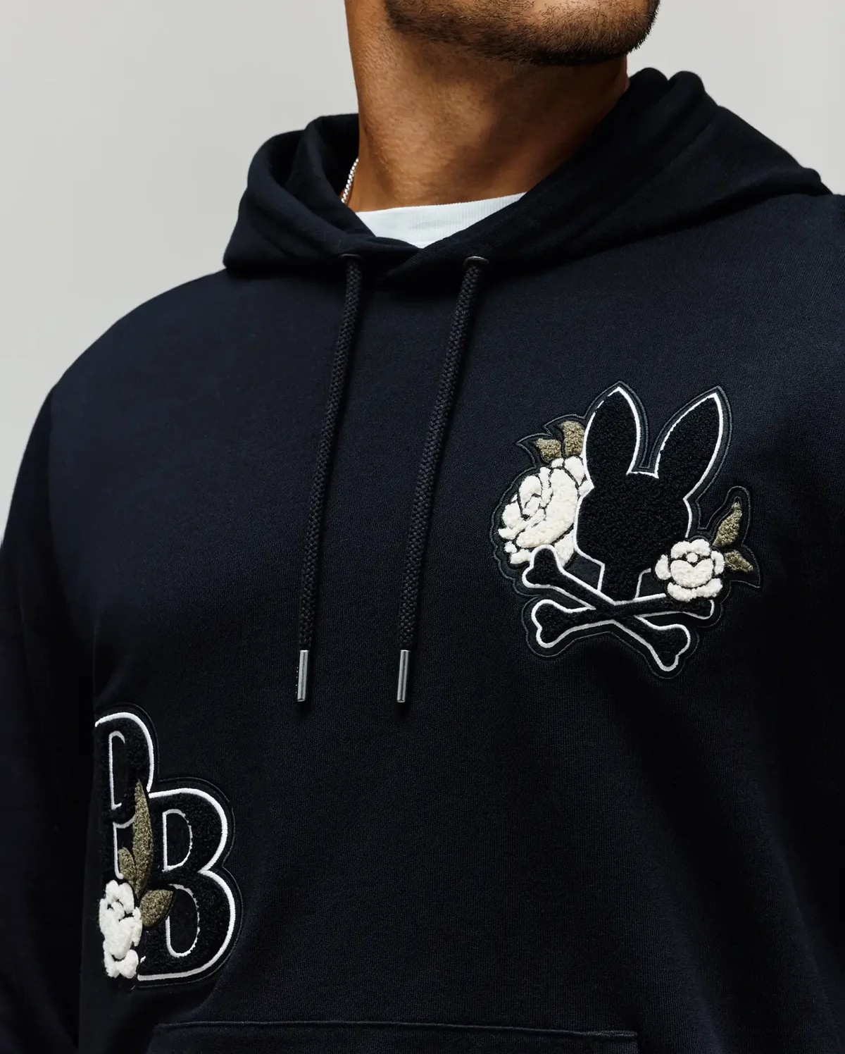 Psycho Bunny Mens Auguste Hoodie