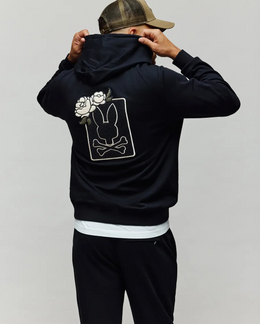 Psycho Bunny Mens Auguste Hoodie