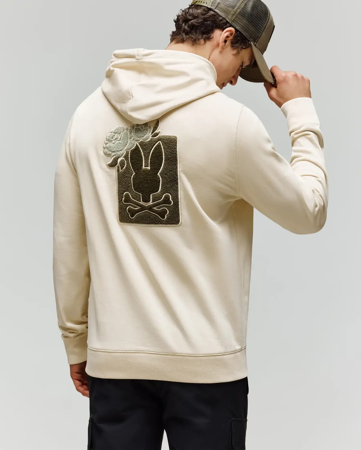 Psycho Bunny Mens Auguste Hoodie
