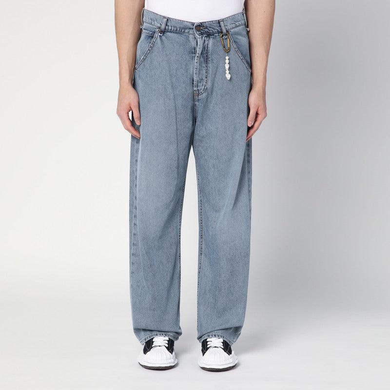 DARKPARK Wide-leg Donte blue washed jeans