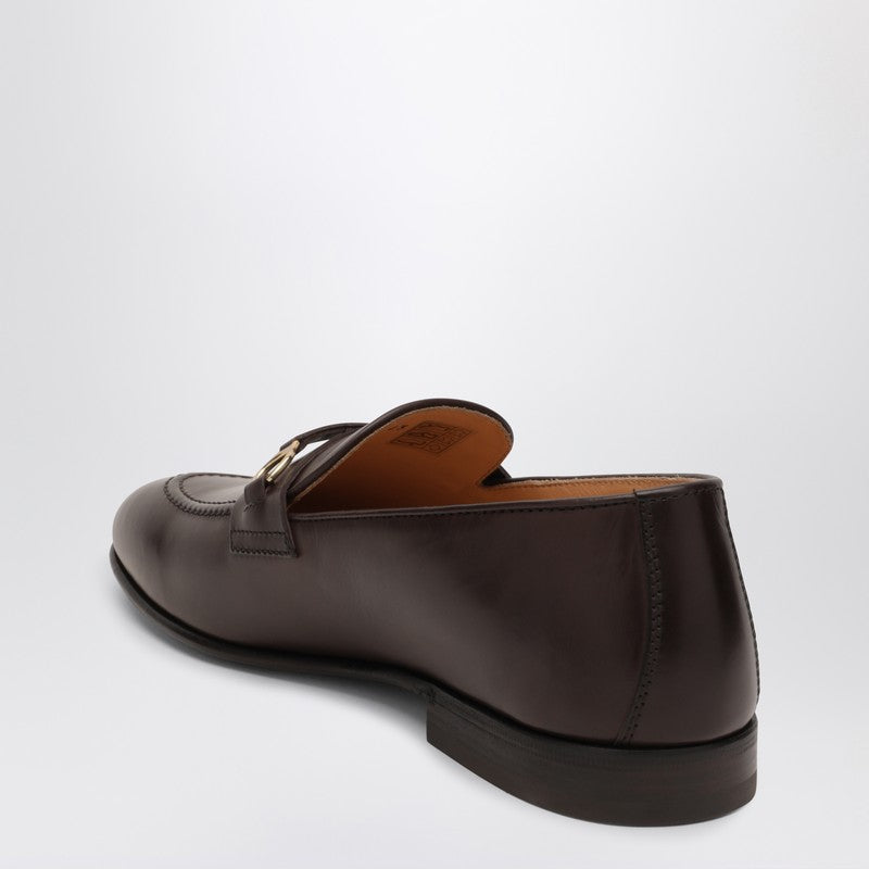 Brunello Cucinelli Brown Loafers with Bit