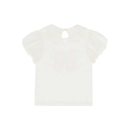 Mallory Bow Top Snowdrop