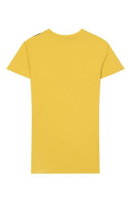 SHORT SLEEVED DRESS YELLOW
