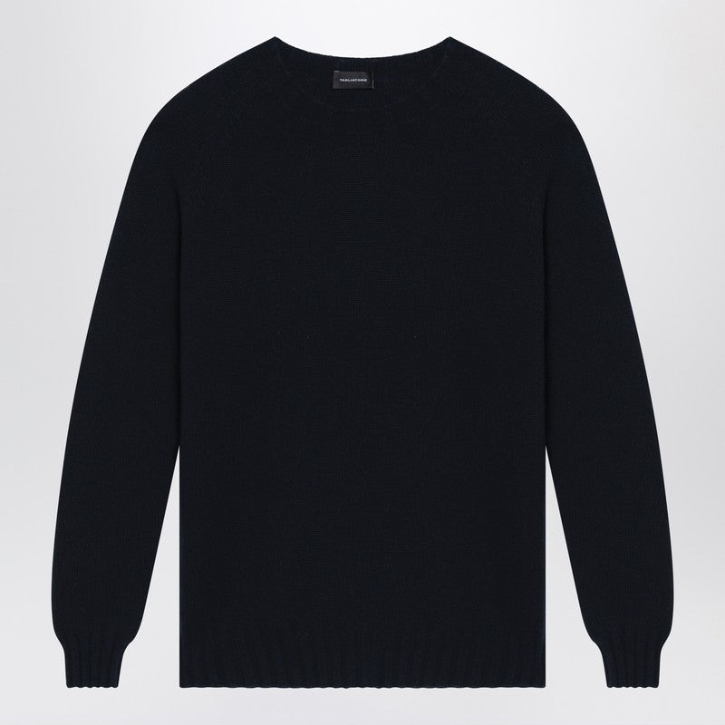 Tagliatore Blue cashmere sweater