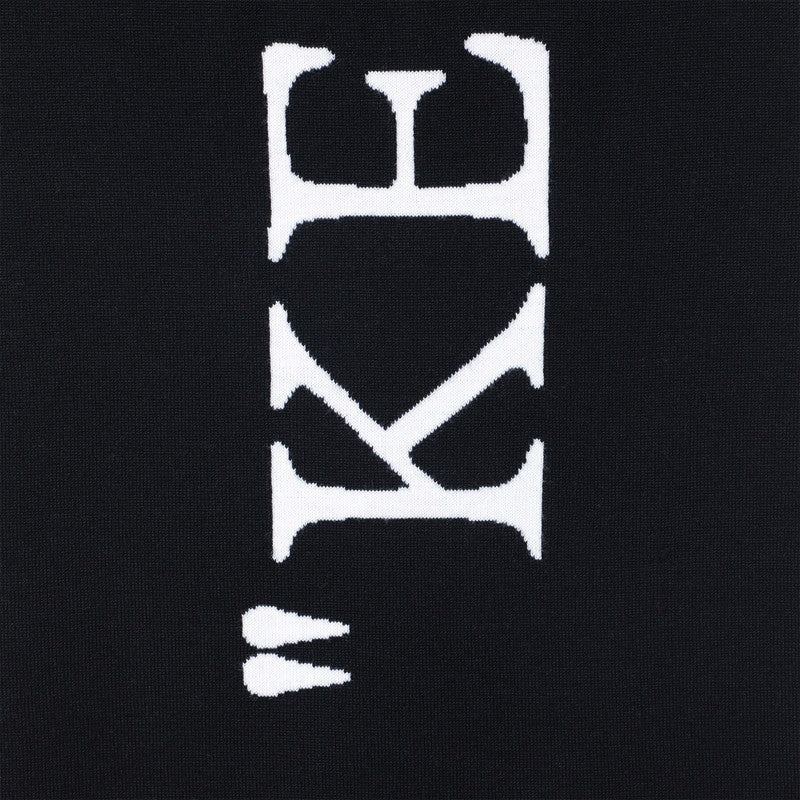 Off White Off-White™ Keep Warm black/white wool scarf