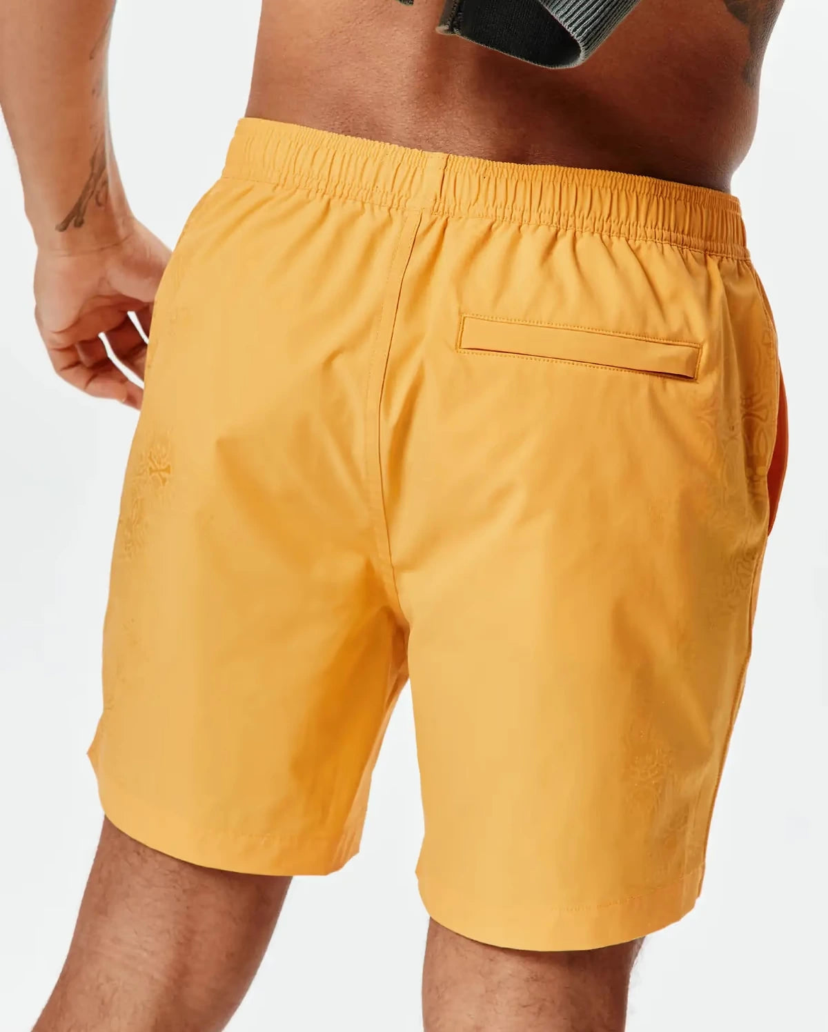 Psycho Bunny Samos Hydrochromic Printed Swim Trunk