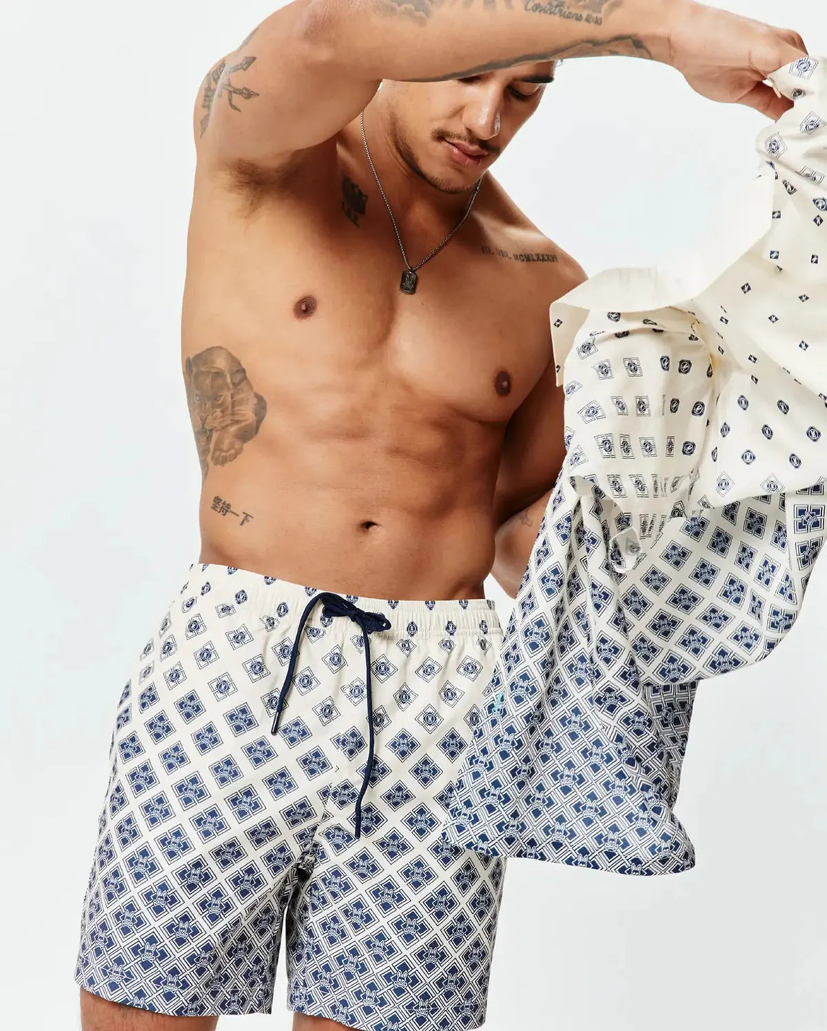 Psycho Bunny Tobias Swim Trunk