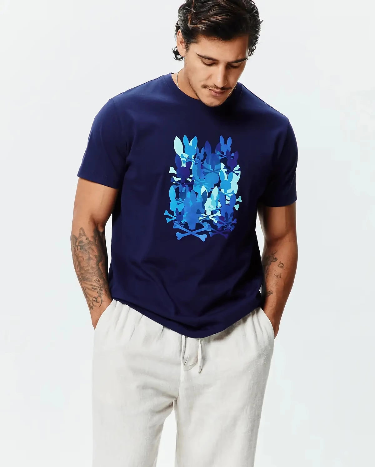 Psycho Bunny Tanner Graphic Tee