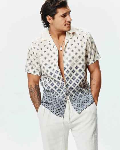 Psycho Bunny Tobias Tencel Shirt