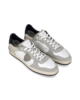 Sneakers PGAL Men, White Grey Blue
