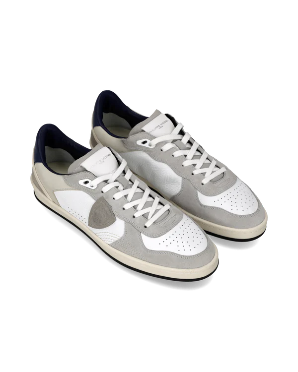 Sneakers PGAL Men, White Grey Blue