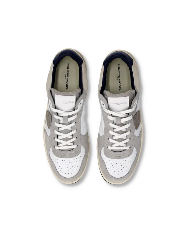 Sneakers PGAL Men, White Grey Blue