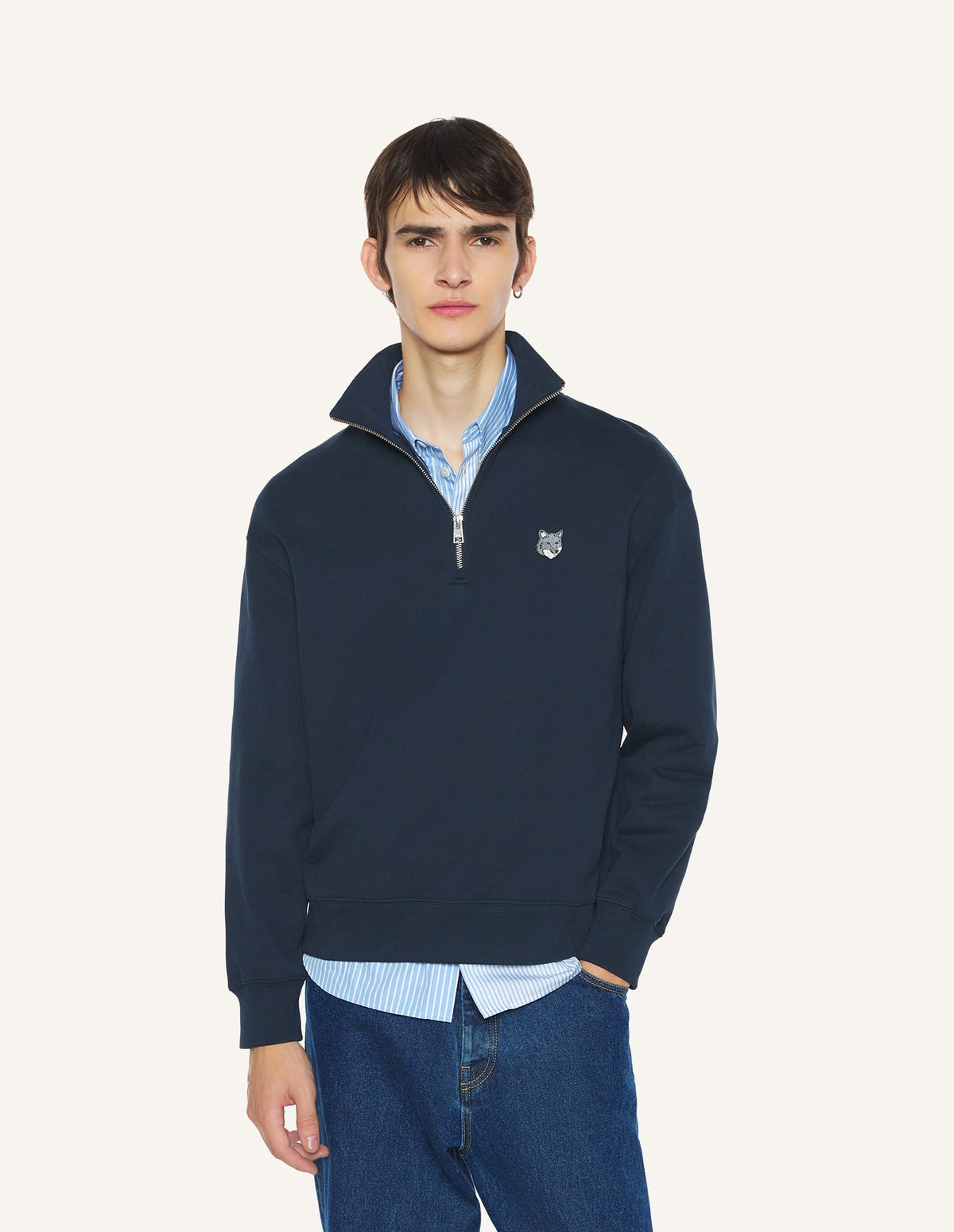 Fox Head Comfort Half Zip Sweatshirt