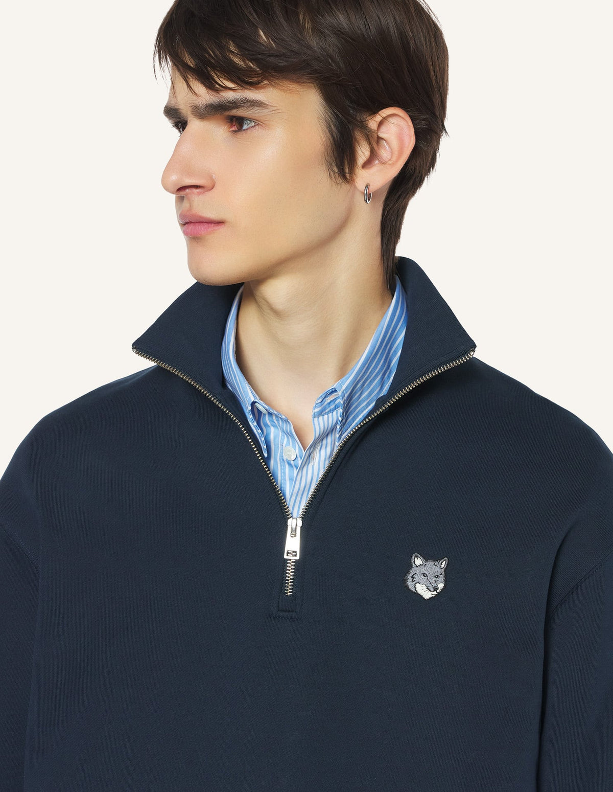 Fox Head Comfort Half Zip Sweatshirt