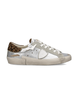 Sneakers PRSX Women, Silver Animal-Print