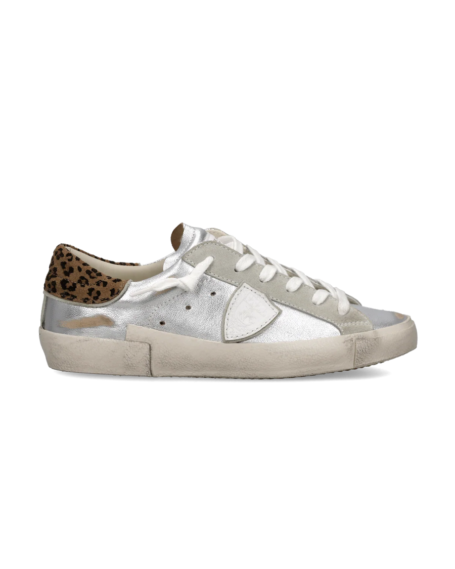 Sneakers PRSX Women, Silver Animal-Print