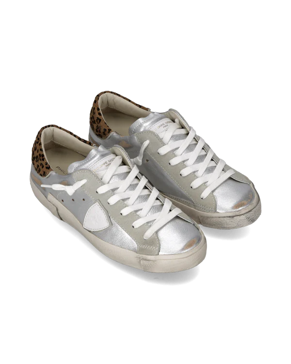 Sneakers PRSX Women, Silver Animal-Print