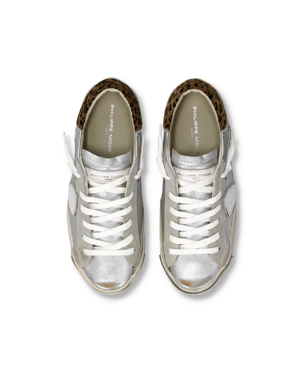 Sneakers PRSX Women, Silver Animal-Print