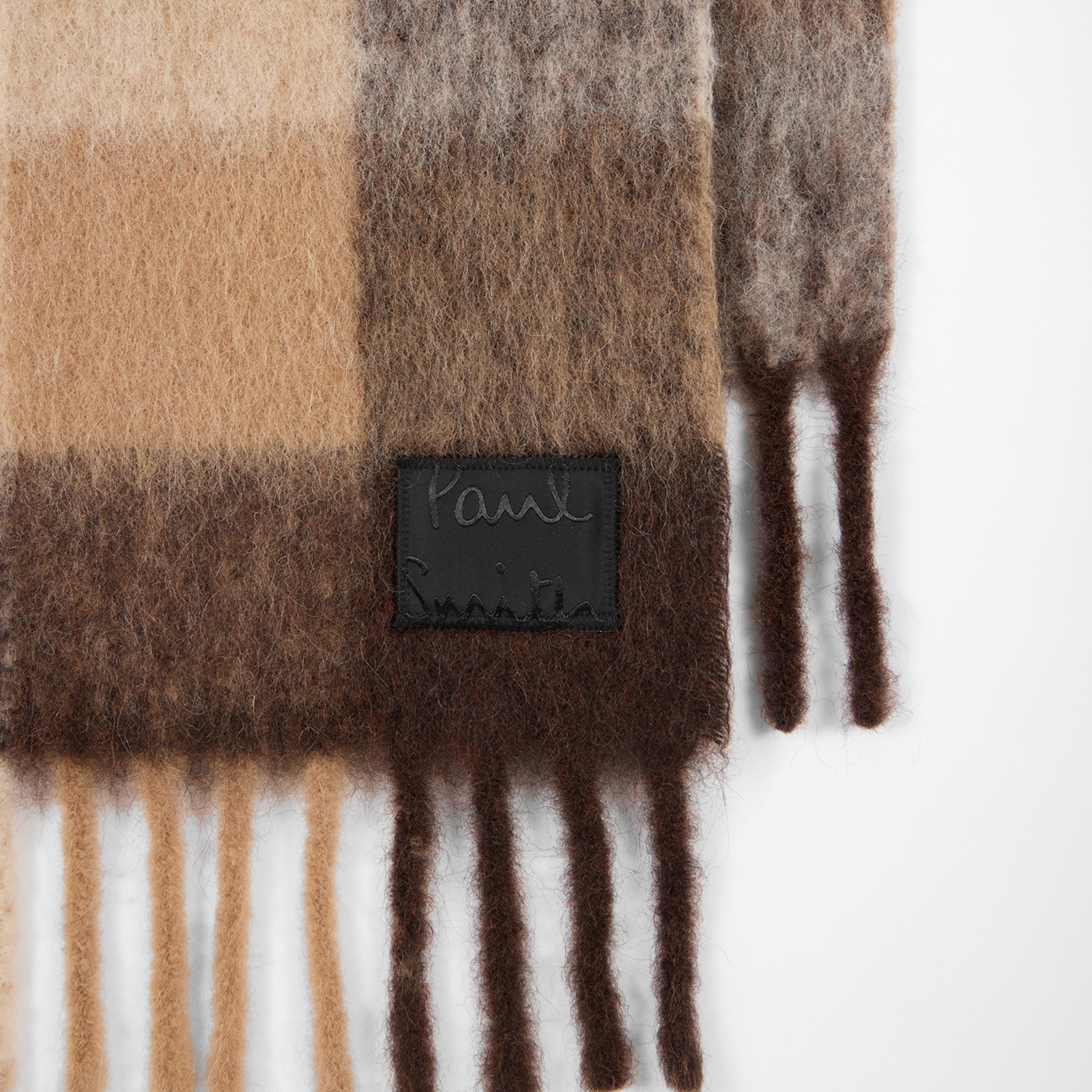 Paul Smith Brushed Check Scarf