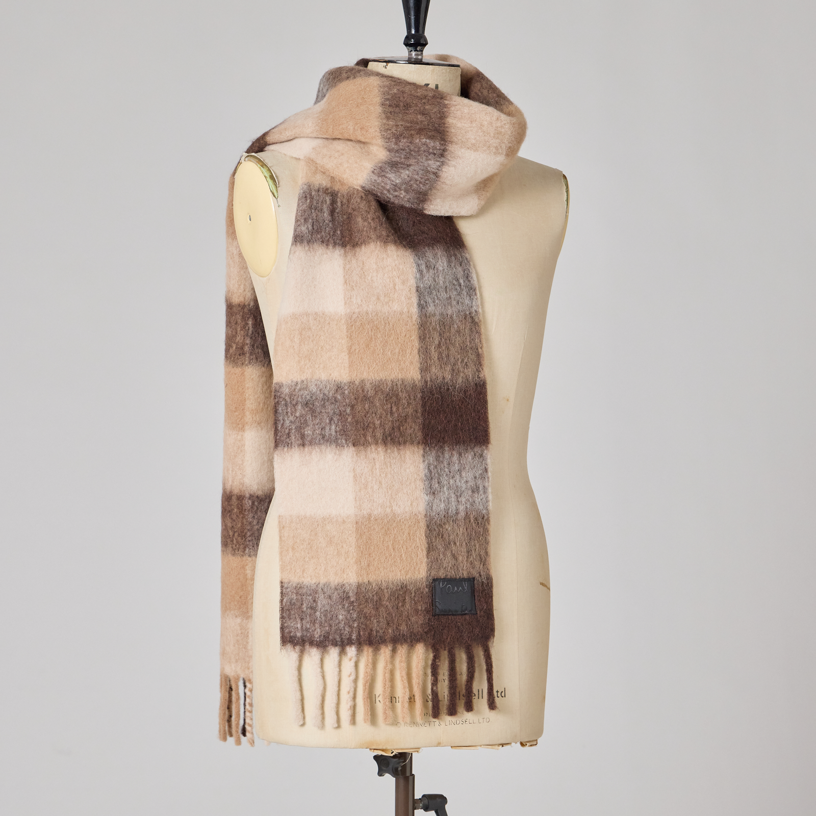 Paul Smith Brushed Check Scarf