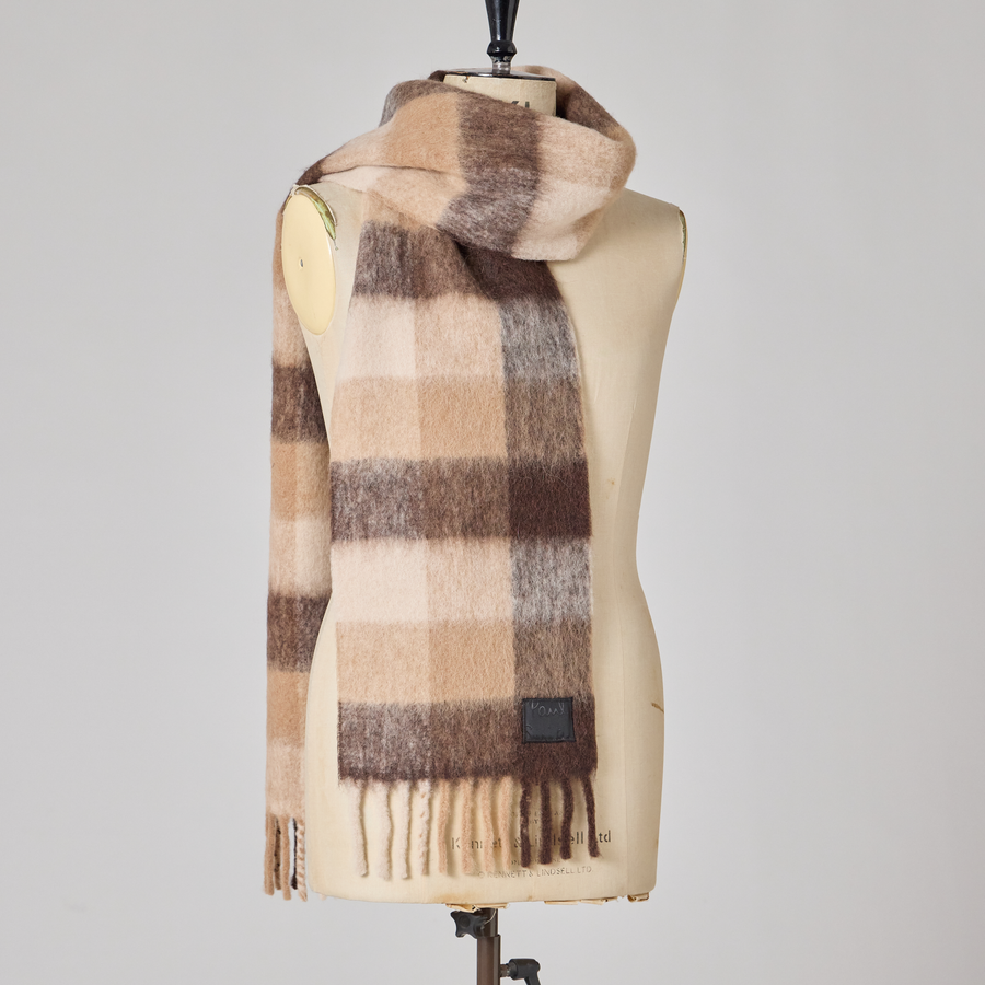 Paul Smith Brushed Check Scarf