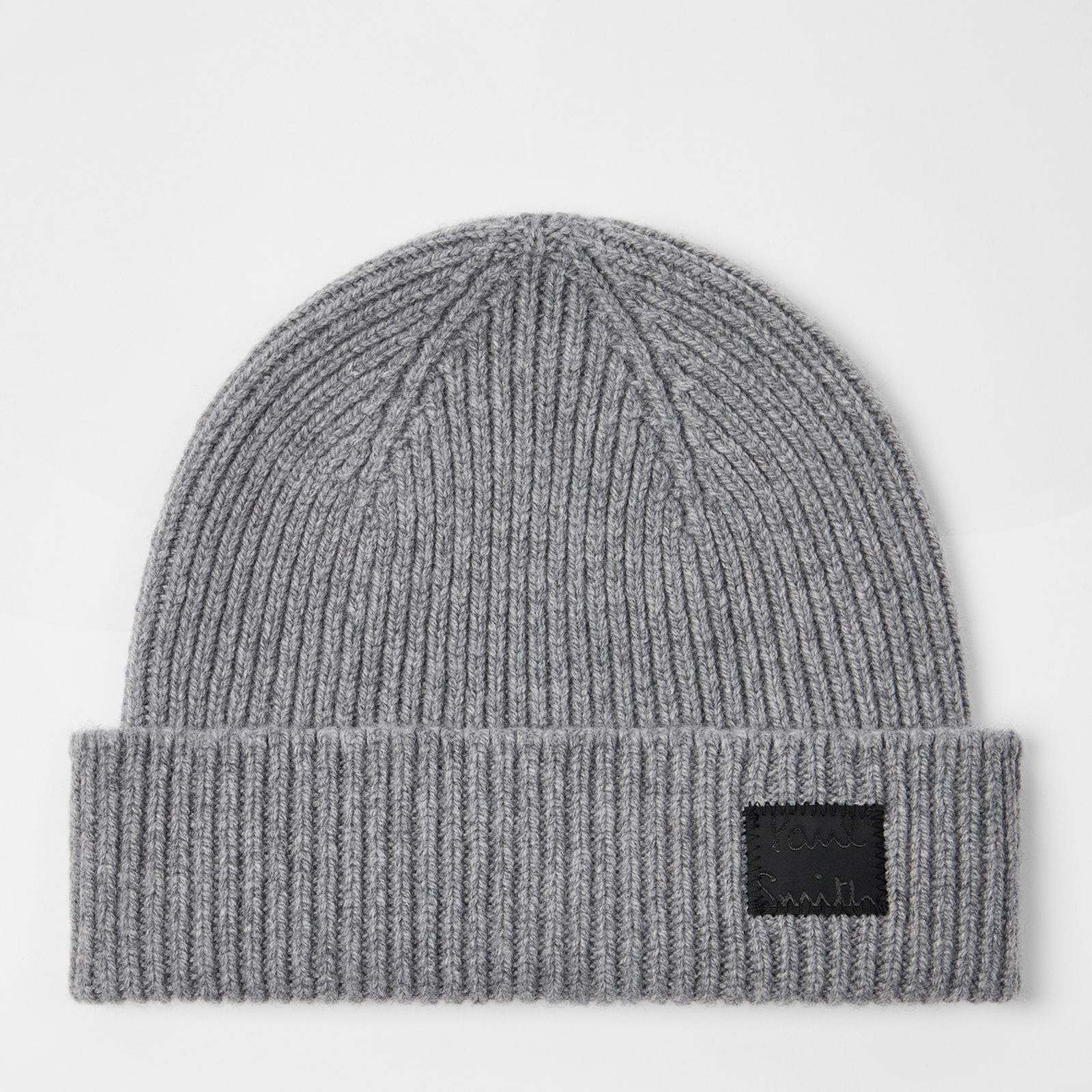 Paul Smith Grey Cashmere-Blend Beanie