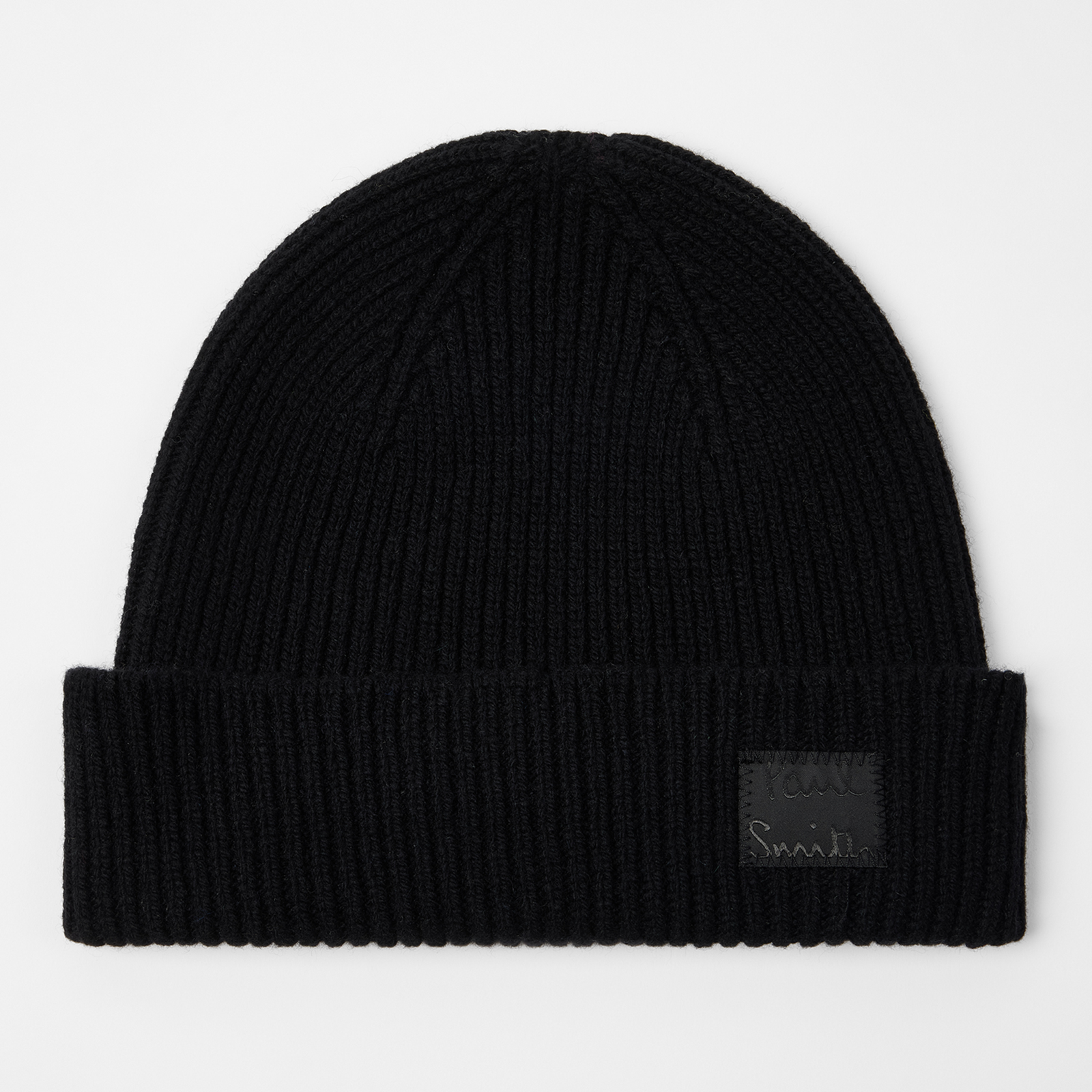 Paul Smith Black Cashmere-Blend Beanie
