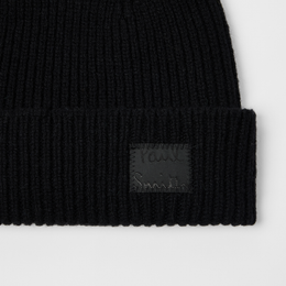 Paul Smith Black Cashmere-Blend Beanie