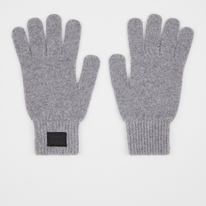 Paul Smith Cashmere-Blend Gloves in Grey
