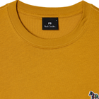 PS Paul Smith Mustard Organic Cotton Zebra Logo T-Shirt
