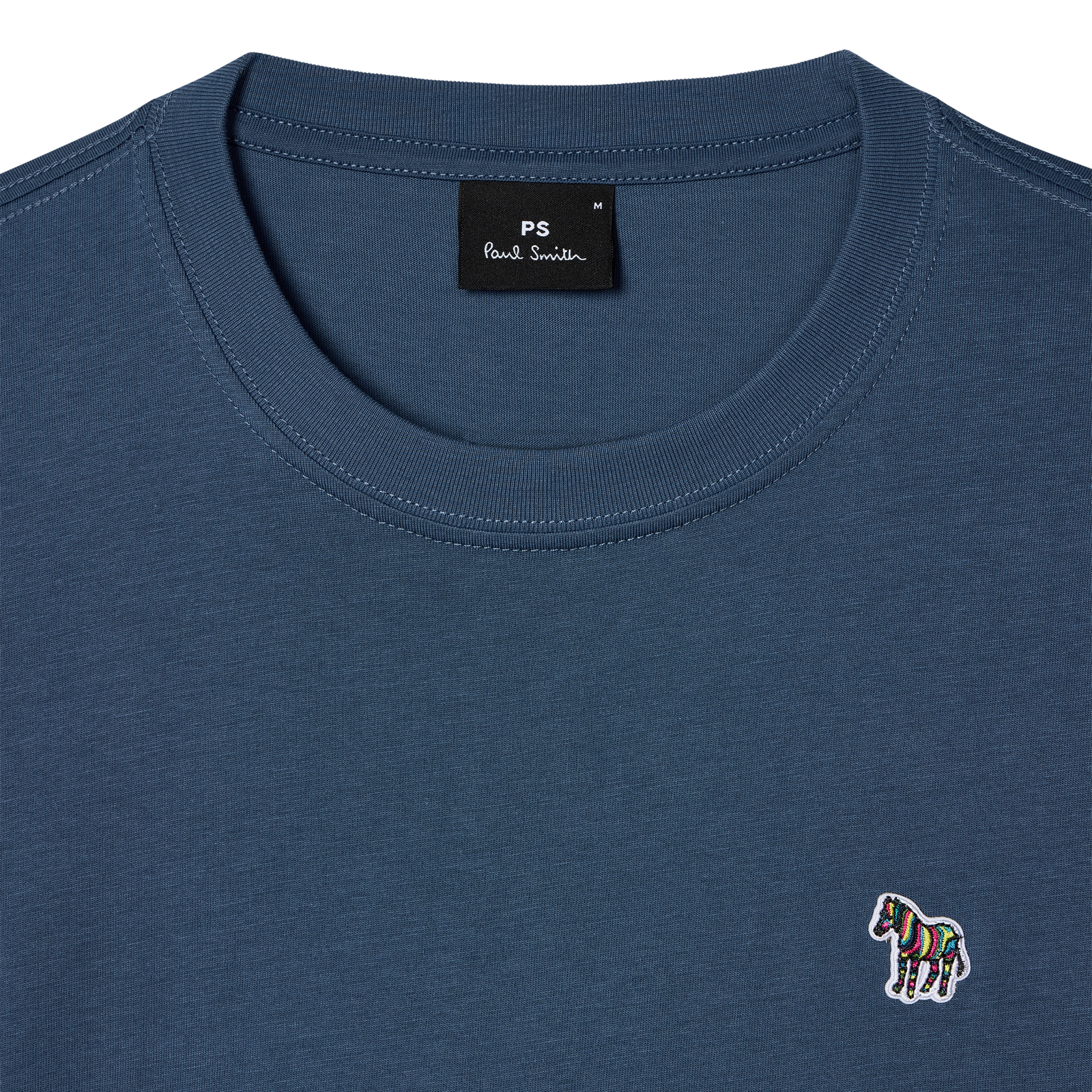 PS Paul Smith Organic Cotton Zebra Logo T-Shirt
