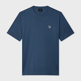 PS Paul Smith Organic Cotton Zebra Logo T-Shirt