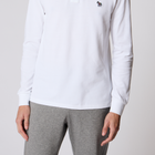 PS Paul Smith Organic Cotton Zebra Logo Long-Sleeve Polo Shirt