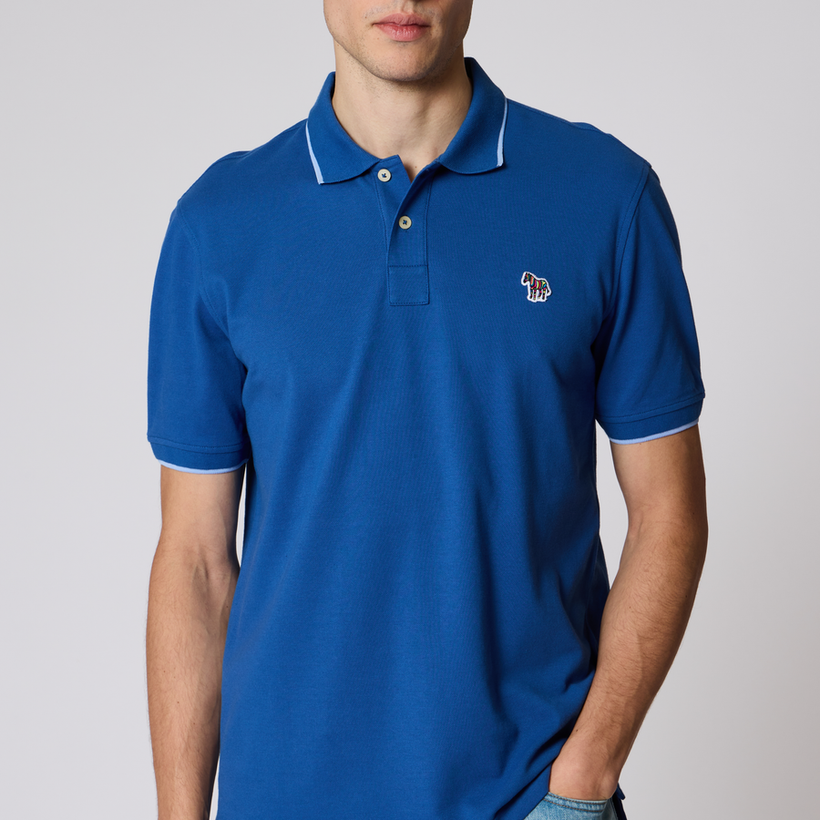 PS Paul Smith Organic Cotton Zebra Polo Shirt