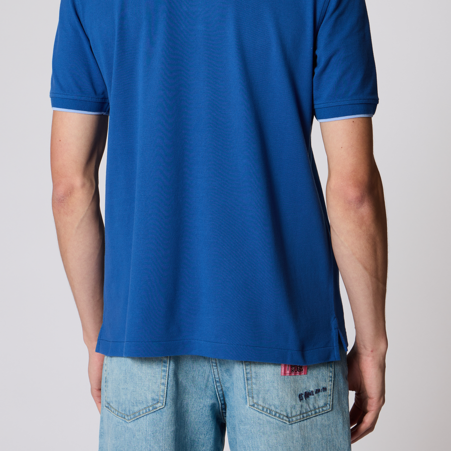 PS Paul Smith Organic Cotton Zebra Polo Shirt