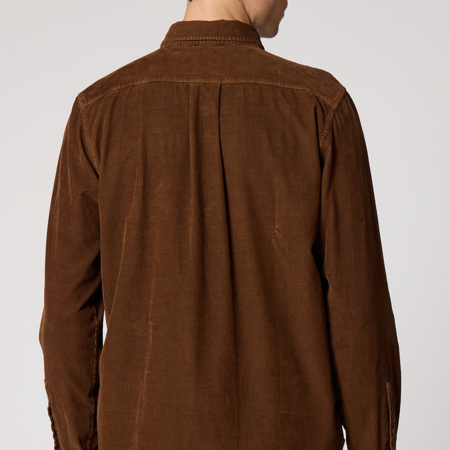 PS Paul Smith Brown Organic Cotton Casual Shirt