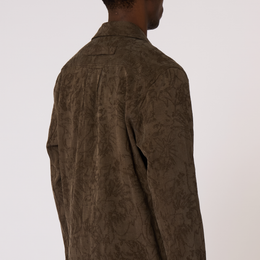 PS Paul Smith Brown Textured Chore Jacket