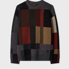 PS Paul Smith Pebbles Check Wool-Blend Sweater