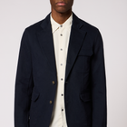 PS Paul Smith Navy Cotton Utility Blazer