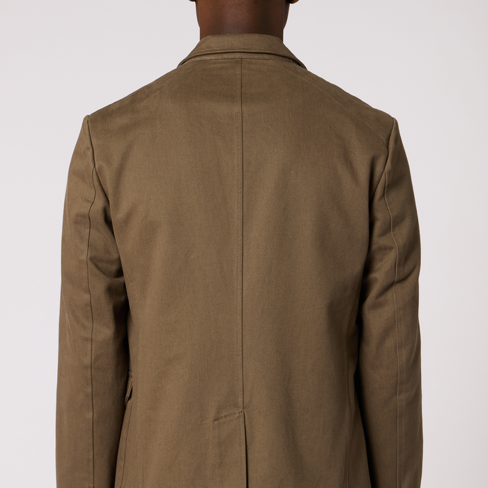 PS Paul Smith Grey Cotton Utility Blazer