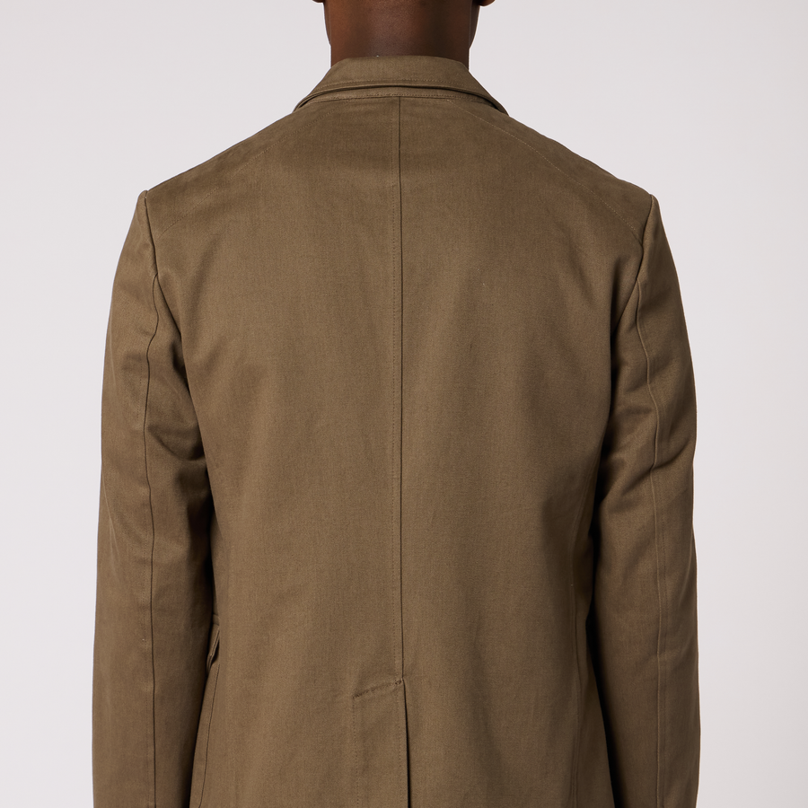 PS Paul Smith Grey Cotton Utility Blazer