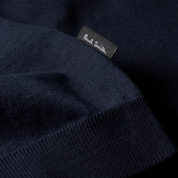 PS Paul Smith Cotton T-Shirt with Integrated Rib Detail