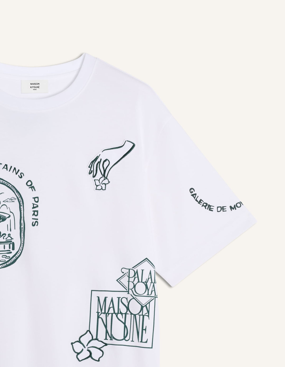 Art Nouveau Stamps Oversize tee-shirt